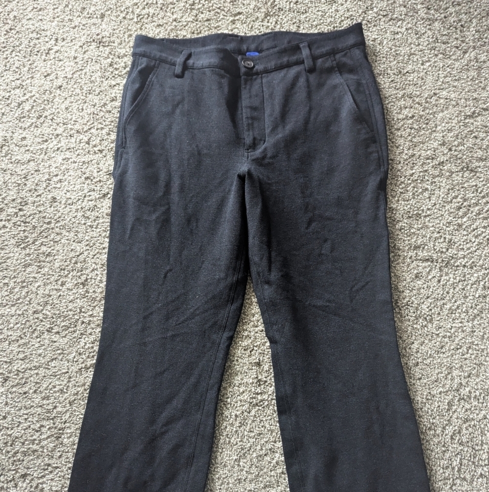 Navy Kit And Ace Knit Trousers